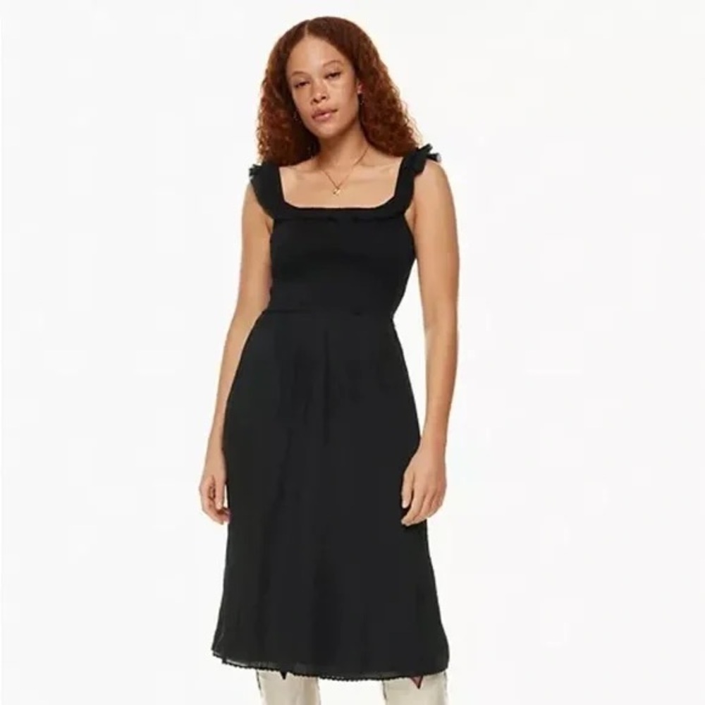 ARITZIA  Wilfred Reminisce Black Sleeveless Dress
